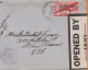 US ARMY   Lettre De NEW YORK  1942 Avec  " Censure "   Pour ST LOUIS Missouri   En Poste Aérienne 6c - Covers & Documents