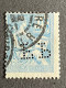 FRANCE F N°114 Mouchon FP 79 Indice 5 Perforé Perforés Perfins Perfin !! Cote 10 € - Otros & Sin Clasificación