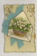 Delcampe - Lot De 16 Cartes De Voeux, Début 1900 - Gaufrées, Celluloïde - Fleurs, Muguet, Hirondelles, Brouette, Roses, Marie - Nouvel An