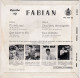 FABIAN : " Mi Cielo Azul "  ( My Blue Heaven) - EP - Rock