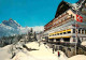 12678627 Braunwald GL Hotel Alpenblick Winterpanorama Alpen Schweizer Flagge Bra - Altri & Non Classificati