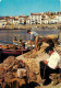 Metiers - Peche - Pecheur - Scènes De Pêche En Méditerranée - Remaillage De Filets Et Bateaux De Pêche à Quai - Carte Ne - Fishing