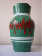 Vase West Germany - Scheurich - Vert Rouge Et Blanc - Other & Unclassified