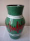 Vase West Germany - Scheurich - Vert Rouge Et Blanc - Other & Unclassified