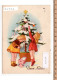 20533    BUON NATALE BAMBINE  CULLA BAMBOLA ALBERO NATALE PINOCCHIO 1952 - Altri & Non Classificati