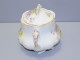 Delcampe - -JOLI ANCIEN POT SUCRIER PORCELAINE  Décor De Violettes Collection       E - Sonstige & Ohne Zuordnung