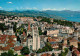 12675707 Lausanne VD Vue Aerienne Generale Au Premier Plan La Cathedrale Lausann - Sonstige & Ohne Zuordnung