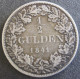 Allemagne. Bade . 1/2 Gulden 1841 Leopold I , En Argent , KM# 209 - Monedas Pequeñas & Otras Subdivisiones