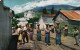 Guatemala Women Carrying Water Traditional People And Town Real Photo Vintage Postcard - Guatemala