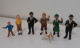 Lot De 7 Figurines Tintin Et Milou Tournesol Dupont Bully Bullyland Esso Et Lu - Kuifje