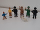 Lot De 7 Figurines Tintin Et Milou Tournesol Dupont Bully Bullyland Esso Et Lu - Tim & Struppi