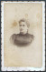 Romania / Rumänien : CDV Foto, Dame (Fotograf: Anatole Magrin - Constanta) - Anonymous Persons