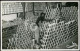 60s REAL PHOTO POSTCARD SIZE FOTO SAUCEPOTS WAREHOUSE ARMAZEM PANELAS INOX ANGOLA  AFRICA AFRIQUE AT111 - Africa