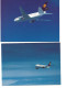 T - 13 - 2 Cartes Postales Neuves Lufthansa  Dc10 Et A310 - 1946-....: Era Moderna