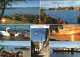 12588397 Berlingen Untersee Panorama Bodensee Schwaene Hafen Kirche Faehre Sonne - Autres & Non Classés