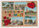 KUWAIT Greetings From KUWAIT Multiple Views, Buildings, Cars, Palace, Vintage Photo Postcard RPPc AK (1313) - Koweït