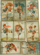 Lot 8 Chromos   Chromo Girouettes Série 235 - Sonstige & Ohne Zuordnung