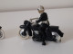 Lot De 3 Moto Motard De La Gendarmerie Police Tour De France Minialuxe Cofalu Aludo Plastique - Toy Memorabilia