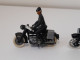 Delcampe - Lot De 3 Moto Motard De La Gendarmerie Police Tour De France Minialuxe Cofalu Aludo Plastique - Jouets Anciens