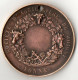 Medaille De Prix D Agriculture De Joigny (yonne) Cuivre Olivier De Serres 1855 - Other & Unclassified