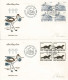 Denmark; 1975; Endangered Species; WWF.  4 FDC; Block Of 4 With Panda Postmark. - FDC