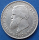 BRAZIL - Silver 2000 Reis 1889 KM# 485 Pedro II (1831-1889) - Edelweiss Coins - Brazilië