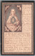 Bidprentje Berchem - Devenyn Maria Theresia Florentia (1830-1888) Zuster Maria De Lellis - Devotion Images