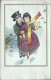 Cs552 Cartolina Bambini Children Artist Illustratore - Altri & Non Classificati