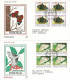 Faroe Islands 1993 Faroese Butterflies; Set Of 4 In Block Of 4 On FDC (Populær Filateli). - Vlinders