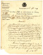 Document Année 1829 Du Sous Préfet De FONTENAY LE COMTE Pour M. LEM DECHEZEAU Propriétaire à LA FLOTTE ILE DE RE 17 - Historische Documenten