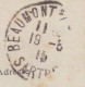 72  BEAUMONT SUR SARTHE ? CARTE PHOTO / 1915 / 117e RI Et 28e RIT ( LE MANS ) / REGIMENT D'INFANTERIE TERRIRORIALE - Beaumont Sur Sarthe