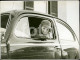2 PHOTOS SET 60s REAL PHOTO FOTO CHILD ENFANT VW VOLKSWAGEN KAFER BEETLE CAROCHA  CAR VOITURE PORTUGAL AT107 - Auto's