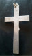 Belle Croix Pectorale Ancienne Médaille Religieuse Argent Fin XIXe "Crucifix" - Religión & Esoterismo