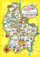 72769181 Luxembourg_Luxemburg Landkarte Mit Sehenswuerdigkeiten - Altri & Non Classificati