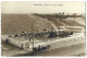 ROMANIA CONSTANTA - THE PIER AND ''VRAJA MAREI'' TERRACE, PEOPLE, HORSE DRAWN CARRIAGE, SHIPS, SEASIDE - Romania