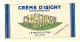 ETIQU. CREME D'ISIGNY CH. GERVAIS LE MOLAY-LITTRY Calvados - Fromage