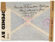 INDES NEERLANDAISES.1941. ROODE KRUIS BATAVIA POUR C.I.C.R. GENEVE (SUISSE).  2 CENSURES. - Niederländisch-Indien