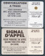 Télécartes Conversation à Trois Signal D'Appel 1992 Correspondant Ligne 50U Agence France Télécom - Zonder Classificatie