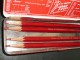 Rare Ancienne Boite De Crayons Rouge CARAN D'ACHE Genève Suisse Prismatec 101 - Autres & Non Classés