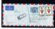 1972 , 120 F. 2 Ex. And 40 F.clear   "BAHRAIN-REGISTERED " Registered Cover Airmail To Germany , Rare ! #220 - Bahrain (...-1965)