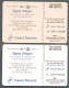 Télécartes SIGNAL D'APPEL 10F Par Mois 1993 Prendre Un Appel Déjà En Ligne 50U 120U Régie T France Télécom - Zonder Classificatie