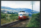 Photo-carte Moderne "Train Autorail Standard Sur La Ligne Chalon-sur-Saône - Autun - Années 60" SNCF - Eisenbahnen
