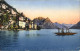 12471097 Gandria Lago Di Lugano Stadtansicht Boot Gandria - Altri & Non Classificati