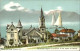 12459297 Montreux VD Protestantische Kirche Savoyer Alpen K?nstlerkarte Montreux - Altri & Non Classificati