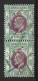 HONG KONG....KING EDWARD VII...(1901-10..)...." 1904.."....$5 X VERTICAL PAIR.....PEN CANCEL..... - Maurice (...-1967)