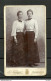 FINLAND Ca. 1900 Valokuvaamo Nyman Tampere L. Puistokatu 16 Old Photograph - 2 Young Ladies - Personnes Anonymes