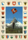 12365977 Matterhorn VS Le Cervin Schweizer Flagge Wappen Matterhorn VS - Other & Unclassified