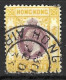 HONG KONG....KING GEORGE V..(1910-36..)..." 1921..".....30c.......AIR.... CDS.....VFU..... - Gebraucht