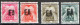 Timbres Taxe N°49/52 Neufs** MNH : Surcharges "EA" Tampon à Main - Ungebraucht