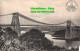 R412493 Menai Suspension Bridge. London And North Western Railway Company. The L - Altri & Non Classificati